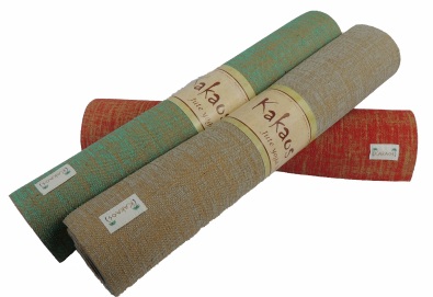 Kakaos Yoga Product Detail: Kakaos Pure Jute Yoga Mat, Premium Yoga Mats,  ka-juym-2480